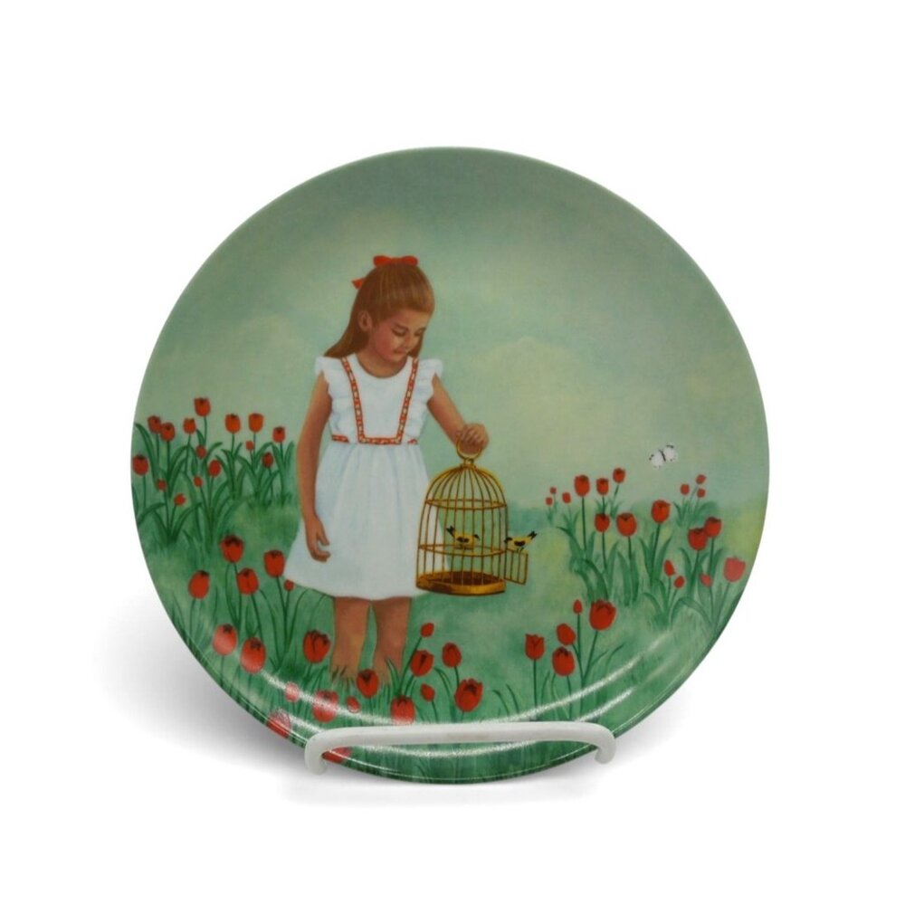 Kaiser Spring Came Softly Plate Limited Edition Vintage